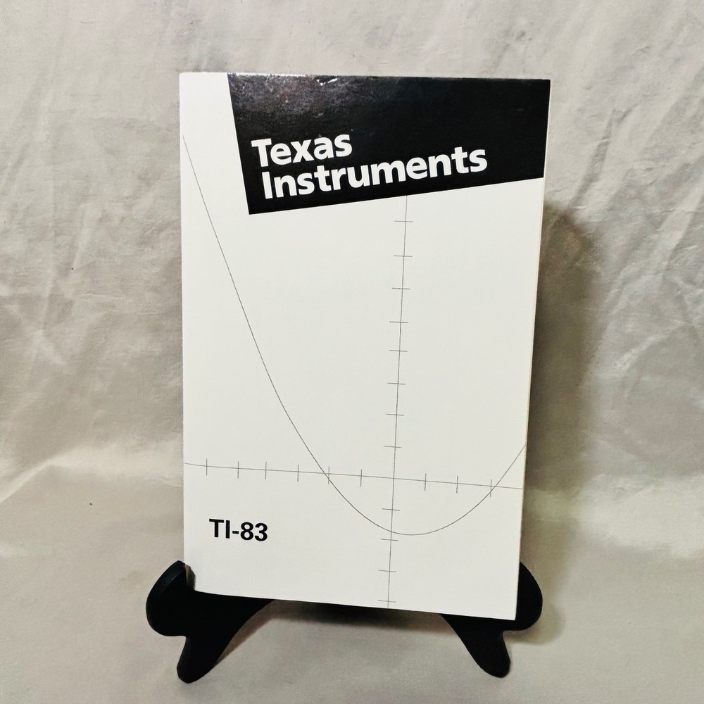 Texas Instruments TI-83 Graphing Calculator Guidebook 1995 User Manual English - Picture 4 of 5